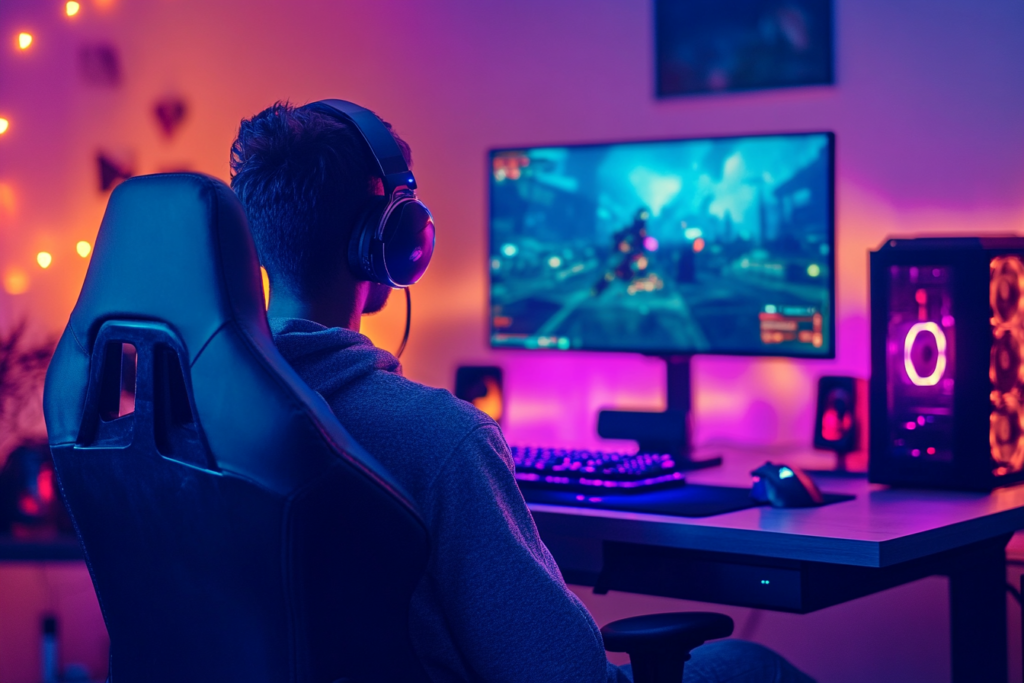 A dedicated gamer